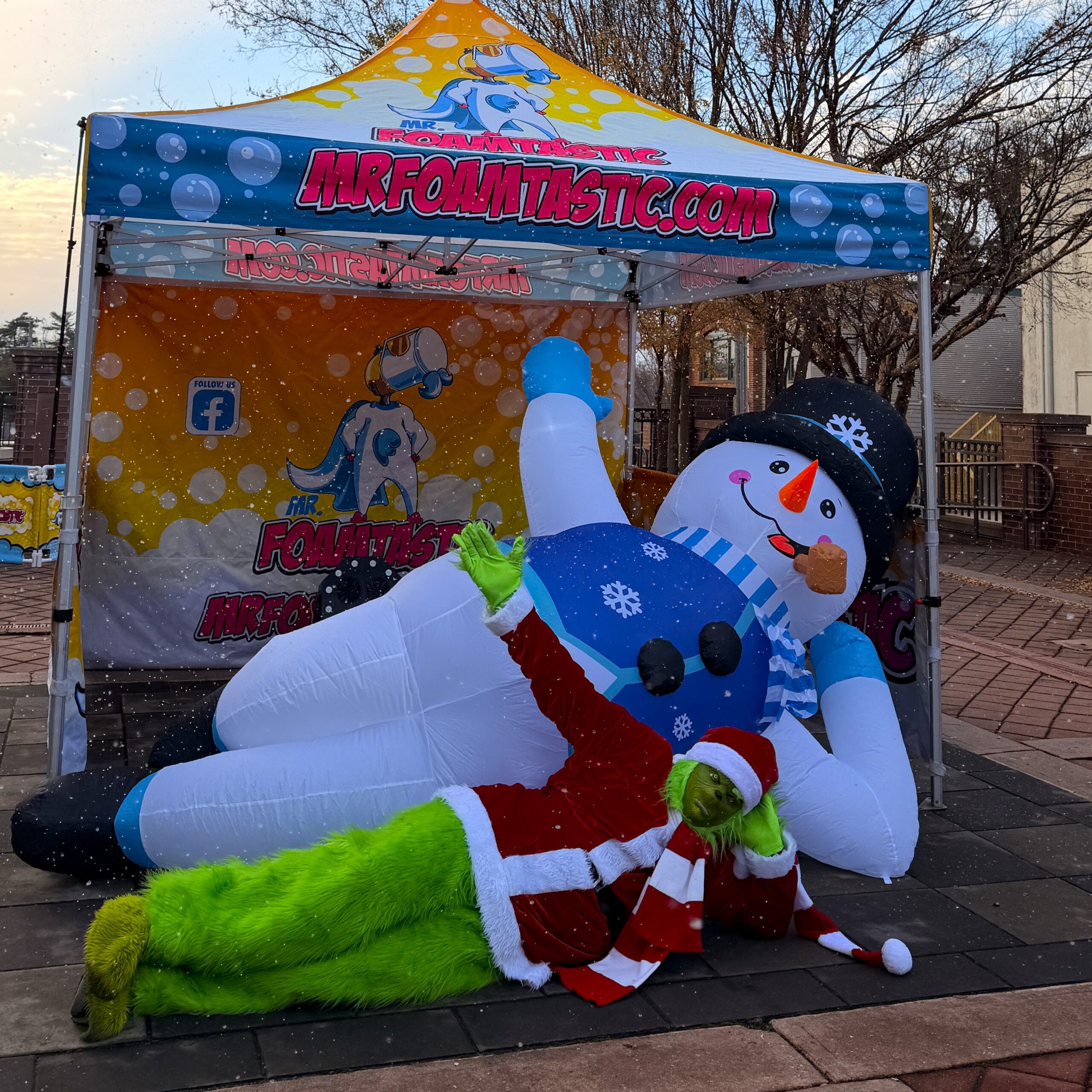 Mr Foamtastic Snow Experience